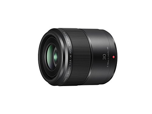 Panasonic Lumix 30mm F2.8 | Objectif Macro à focale fixe H-HS030E (Grande ouverture F2.8, Stabilisé, equiv. 35mm : 60mm…