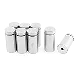 uxcell Advertisement Nails Glass Wall Connector Standoff 19mm x 40mm 8 Pcs