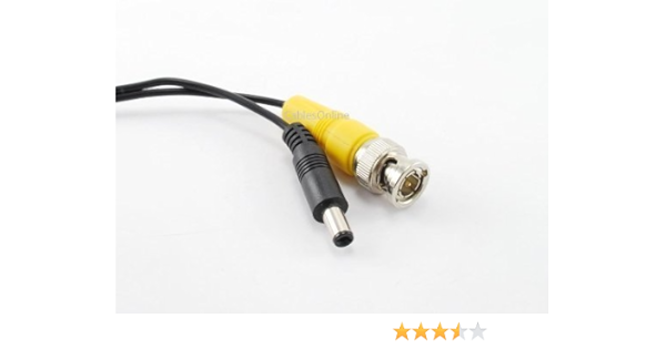 Amazon Com Cablesonline 25ft Cctv Bnc Security Camera Cable With Dc Male Female Power Connectors Pl 1025 Surveillance Camera Cables Camera Photo