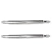JJDD 2pcs per bag 1.8mm Stainless Steel Curved Spring Bar Pins Link for Watch Band 20mm Watchmaker Repair Component