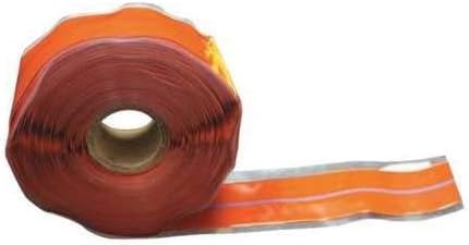 ERTAPE, GL20R67100, 1"W Silicone Rubber Triangle Self Fusing Tape