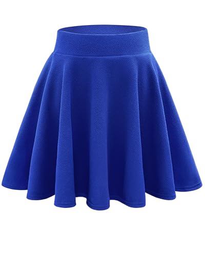 Stelle Women Casual Skater Skirts with Shorts Flared Mini Skorts at Amazon