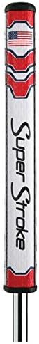 Super Stroke Golf- Pistol GT 2.0 CounterCore USA Putter Grip Red