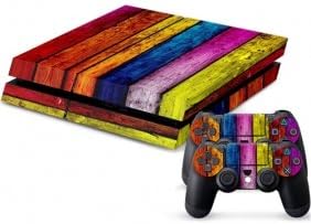 MULTICOLOR SKIN STICKER FOR SONY PS4 AND CONTROLLER