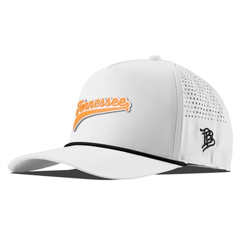 Branded Bills Officially Licensed x Tennessee Volunteers White Black Rope 5-Pan…