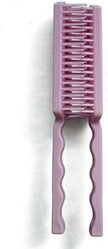 SXYH 2pcs Black Horse Pet Detangler Plastic Comb for Long Tail Mane Forky Comb