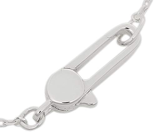 [GUCCI]グッチ 223513 J8400 8106 20 TRADEMARK HEART MOTIF BRACELET トレードマーク刻印 ハートモチーフブレスレット レディース アクセサリー スターリングシルバー925 シルバー 17号 [並行輸入品]