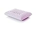 MALOUF Z Zoned Dough Memory Foam Infused with Real Lavender Oil-12 Inch x 16 Inch Travel Size Aromatherapy Pillow, Dorm Room Essentials