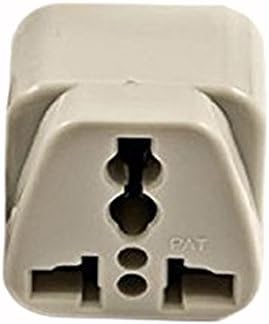 ACUPWR IOU-2F Universal to Type A (Non-Grounded) Plug Adapter: Allows Any Plug Type from Throughout The World to Use NEMA 1-15R (Two-Prong, Non-Grounded, Type A Compatible) or 5-15R