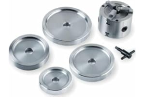 A2Z TIRE SUPPLIES Brake Lathe 1" Double Quick Chuck Adapter/Backing Plate/Key fits Ammco