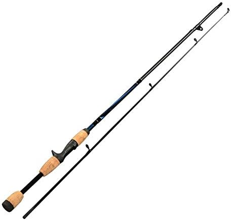 Jaccer 1.8M Fishing Rod Power Carbon Fiber Spinning rod Casting Fishing Travel Rod Baitcaster