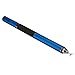 Disc Stylus, M.Way 2 in 1 Precision Stylus Universal Touch Screen Capacitive Pen for Universal Touch Screens Devices iPad Tablets iphone Blue