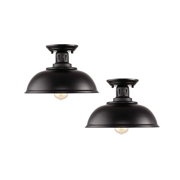 HMVPL Industrial Close to Ceiling Lamp 
