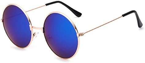 Round Retro Polaroid Sunglasses Driving Polarized Glasses Men Steampunk Heart Shaped Sunglasses Unisex