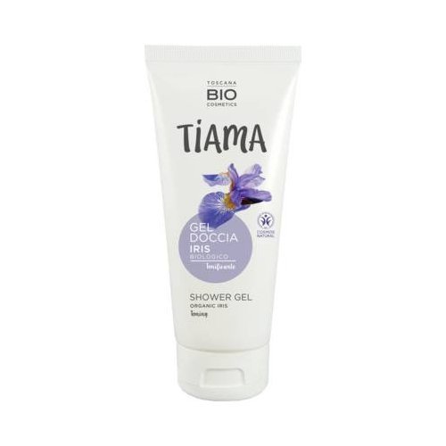 TIAMA Iris Shower Gel - Cleanses & tones skin & hair - Suitable for all skin types - Refreshes & hydrates - With delicate citrus notes - Vegan - 200 ml