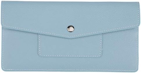 Dante Women RFID Blocking Ultra Slim Real Leather Wallet-Clutch Wallet