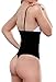 ShaperQueen102A Thong - Women Shapewear Panty Bodysuit High-Waisted Tummy Control Sexy Faja Girdle Cincher Body Shaper (Black, XL)