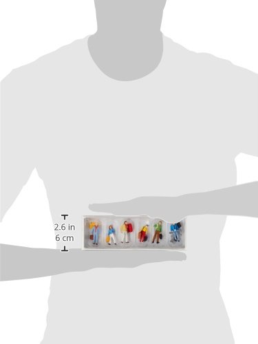 Preiser 10115 Passengers Standing HO Model Figure