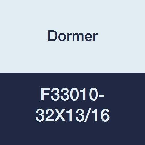 Dormer F33010-32X13/16 Series F330 HSS UNC Adjustable Die, Bright, #10-32 x 13/16" x 1/4"