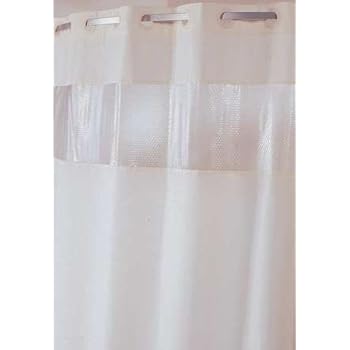 88 Shower Curtain Hookless Fabric W Peva Liner Litchfield