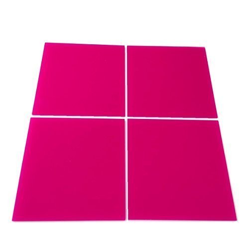 Pink Square Mosaic Wall Tiles - Pack of 10-9cm x 9cm