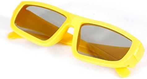 New Universal 3D Plastic Glasses 3D Glass For Dimensional Anaglyph Movie Game DVD Video TV(1PCS )
