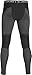 Under Armour Men's UA ColdGear Infrared Armour Compression Leggings (Medium, Black/Steel)