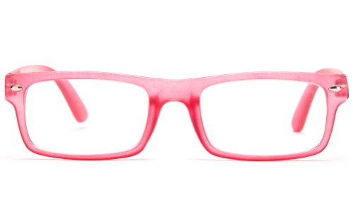 Newbee Fashion - IG Unisex Clear Lens Squared Frame Translucent Fashion Glasses