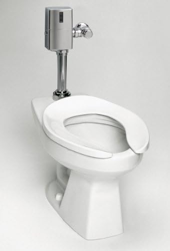 Toto Ct705en 01 Floor Mounted Elongated Front Bowl Less Valve