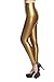 Lotsyle Women's High Waist Faux Leather Leggings-S