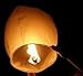 e-Joy Chinese Paper Sky Lanterns White (10) Pack - Ready to Use and Eco Friendly - 100% Biodegradable - Beautiful Wish Sky Lantern for Special Occasions, Memorials, Parties, Chinese Festival, etc.
