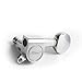 Ukulele Tuning Pegs 2R2L ukulele tuning machines Chrome Slivery Tuner Guitar Geared 4pcs