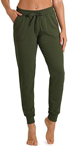 レディース アクティブ ジョガー スウェット パンツ アスレチック ヨガ ラウンジ ポケット付