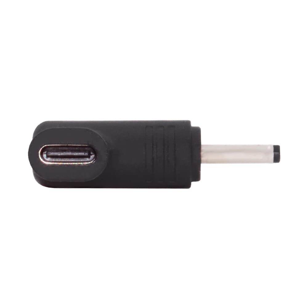 NFHK USB 3.1 Type C USB-C Female to DC 12V 3.0x1.1mm Plug Adapter PD Emulator Trigger 90 Degree Angled