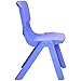 Amazon Basics 10 Inch School Classroom Stack Resin Chair, Blue, 6-Pack
