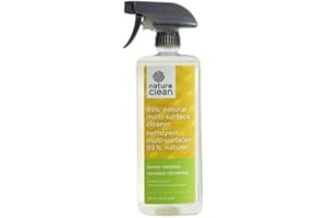 Nature Clean Multi-Surface Cleaner Spray - Lemon Verbena 740ml | Eco-Friendly, Non-Toxic, All-Purpose Cleaner for Home & Kitc
