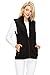 EttelLut Lightweight Polar Fleece Vest Jackets-Side Pockets Regular Plus Size