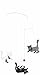 Flensted Mobiles Kittycats Hanging Nursery Mobile - 20 Inches