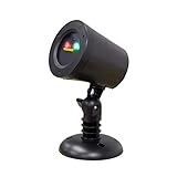 BlissLights Motion Red/Green Firefly Laser Projector - Indoor/Outdoor Decorative Lighting for Holidays, Parties, Events (Red & Green)