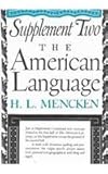 American Language Supplement 2 (American Language No. 1)