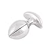 TERNENCE Metal Openable Anal Plugs 304 Stainless Steel Heavy Adjustable A-nus Lock with Handles Sex Toys Adult Games Men's Chastity Device GS001