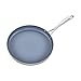 ZWILLING Spirit Ceramic Nonstick Griddle, 12-inch, Stainless Steel