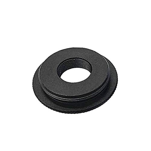 JUNESUN Black Metal M12 to C/CS Mount Board Lens Converter Adapter Ring for AHD Sony CCD TVI CVI Box Camera Support Accessories