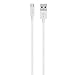 Belkin 4-Foot MIXIT Metallic Micro USB Cable (White)
