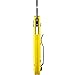 Benchmade - Mini Griptilian 555HG Knife, Sheepsfoot Blade, Plain Edge, Satin Finish, Yellow Handle