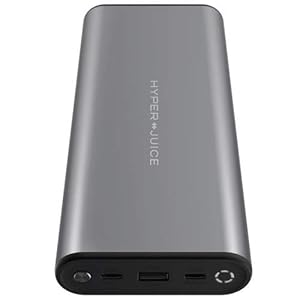 Powerbank Dual USB-C 27000 mAh 130 W QC – Space Gray