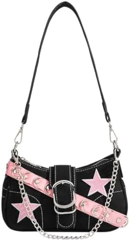 Uchyius Y2k Bag Women Punk Shoulder Bags Gothic Crossbody Bag Y2Ks