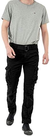 Schott NYC Men's Trranger70 Trouser, Black (Black Black), 30W 32L UK price  in UAE | Amazon UAE | kanbkam