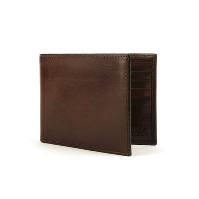 Bosca Old Leather 8 Pocket Executive Wallet - Dark Brown
