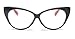 SOOLALA 3-Pair Value Pack Fashion Designer Cat Eye Reading Glasses for Womens, +2.5D